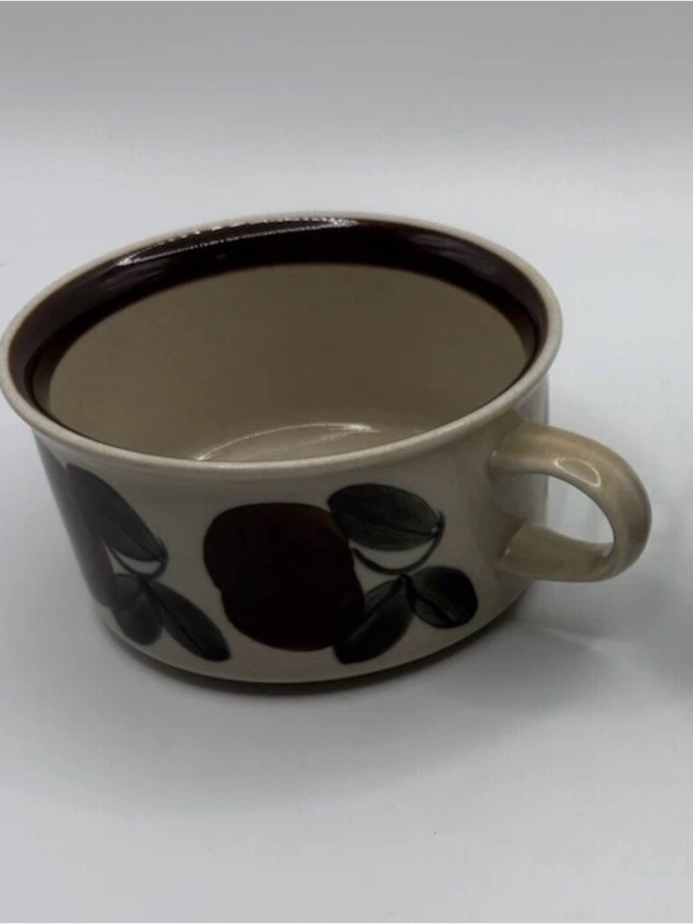 VTG MCM Ceramic Arabia of Finland Ruija Troubadour Tea Cup 7 Fl Ozs
